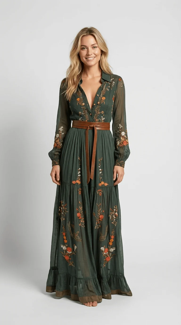 Abito Maxi Boho Camilla