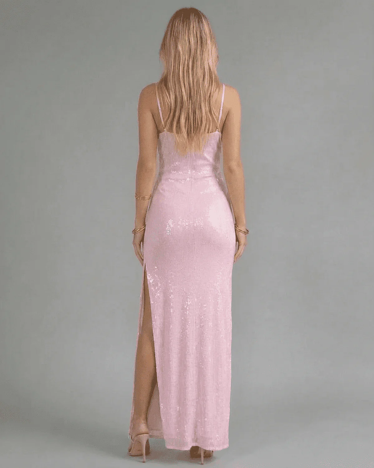 Abito Maxi Celeste - Image 2