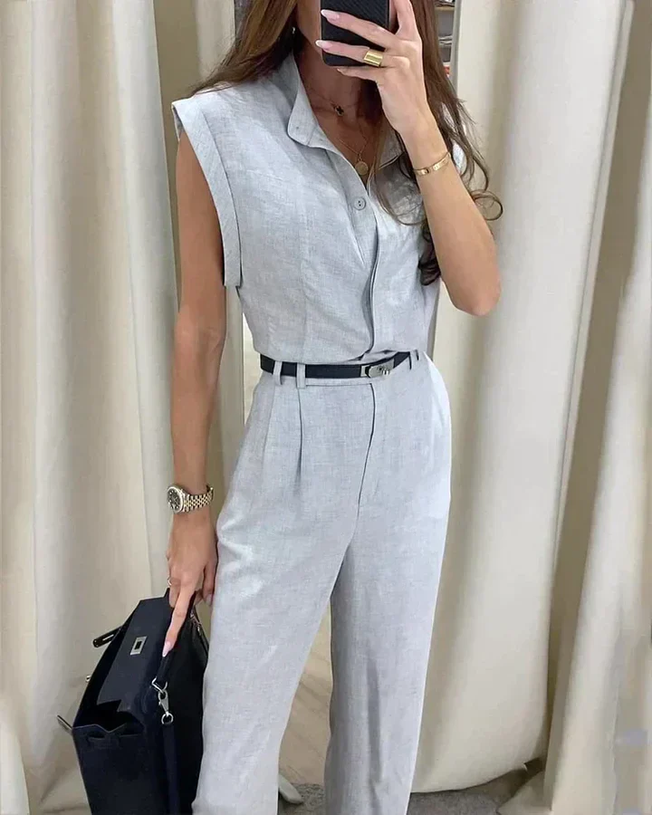 Adah - Duo Casual Camicia e Pantaloni - Image 3