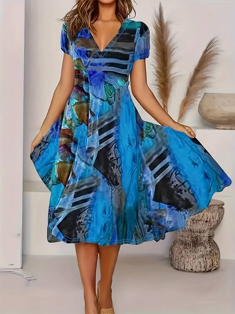 Adaline - Abito Boho Estivo con Scollo a V - Image 3
