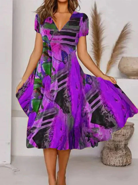 Adaline - Abito Boho Estivo con Scollo a V - Image 4