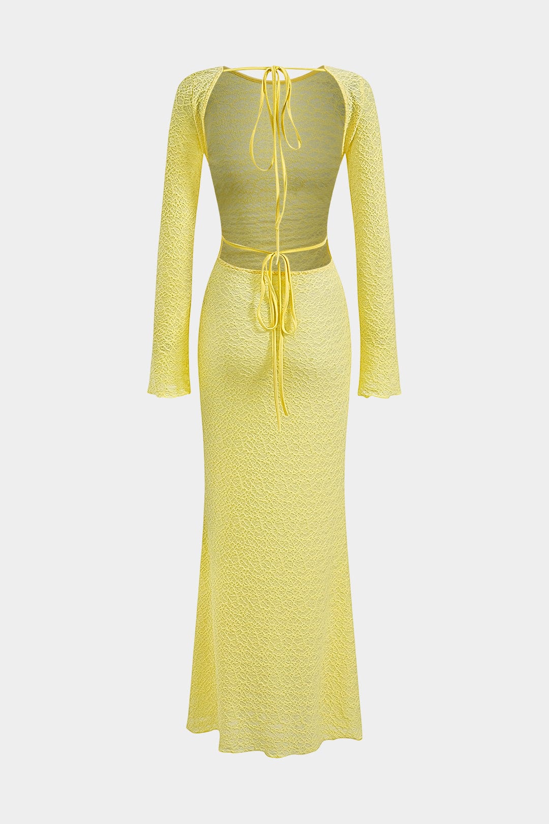 Adelheid | Abito Maxi con Lacing sulla Schiena – Eleganza & Sensualità unite - Image 2