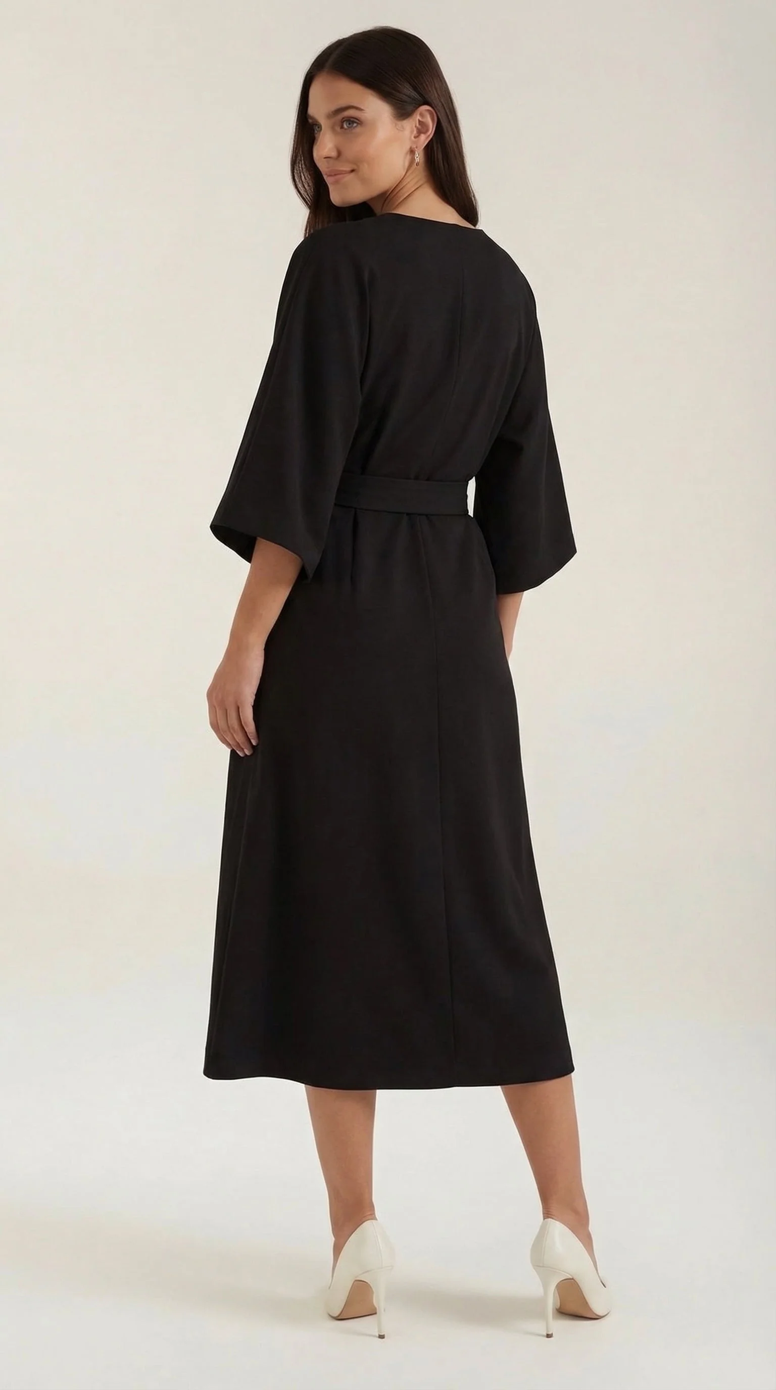 Ana Vestito Maxi con Cintura - Image 14