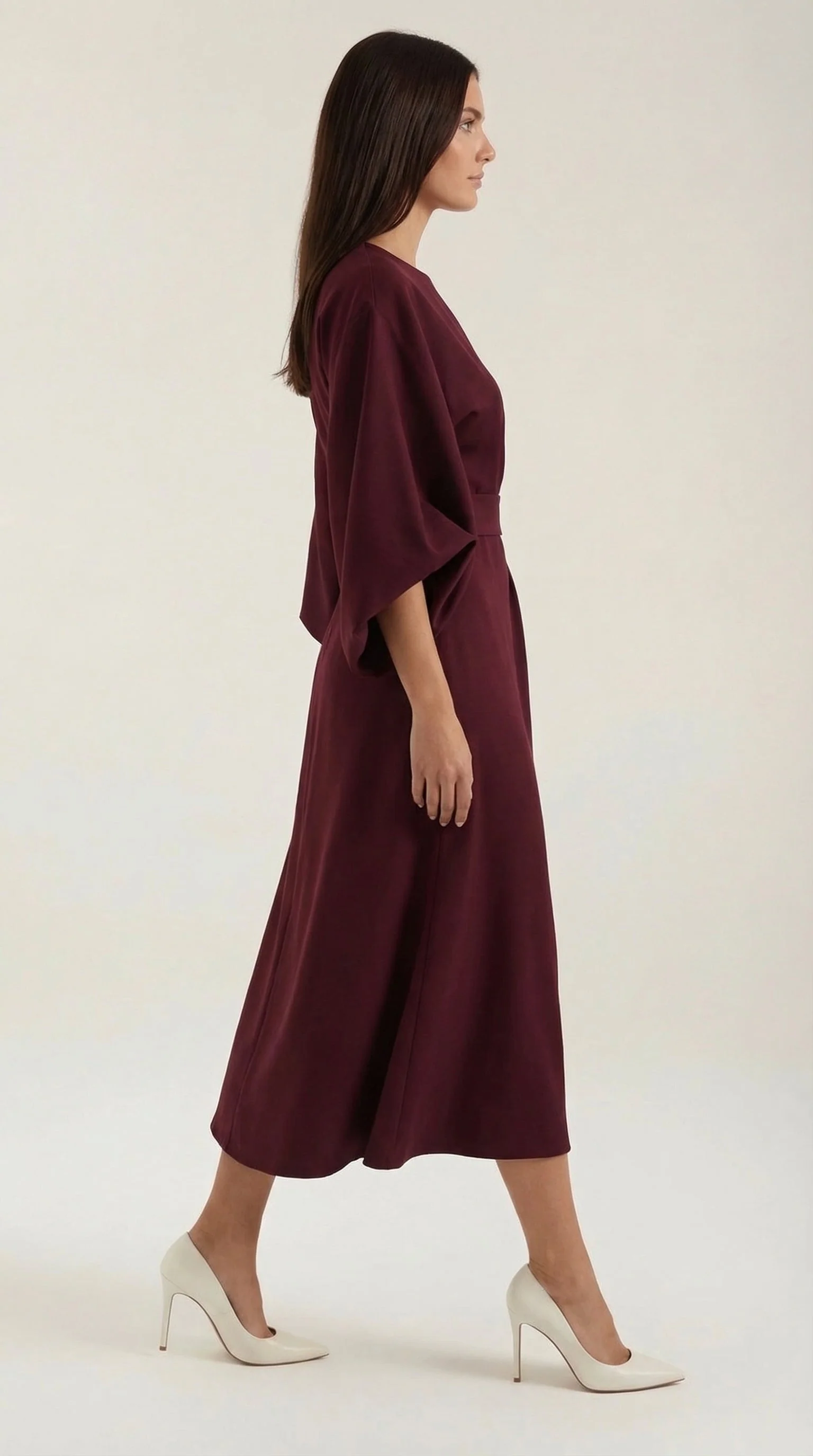 Ana Vestito Maxi con Cintura - Image 25