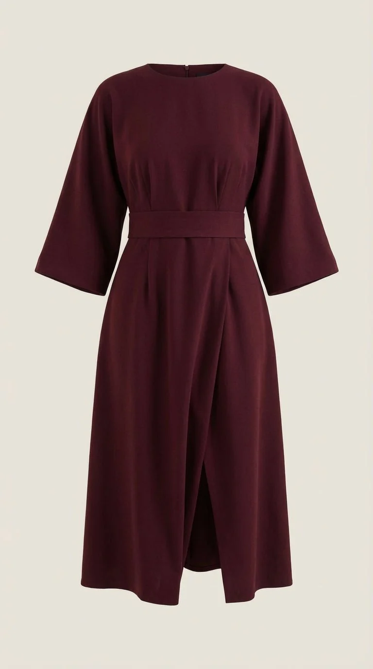 Ana Vestito Maxi con Cintura - Image 28