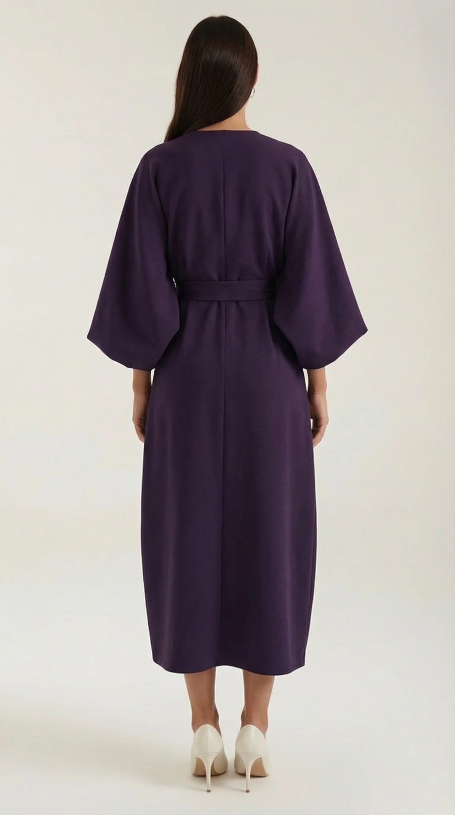 Ana Vestito Maxi con Cintura - Image 31