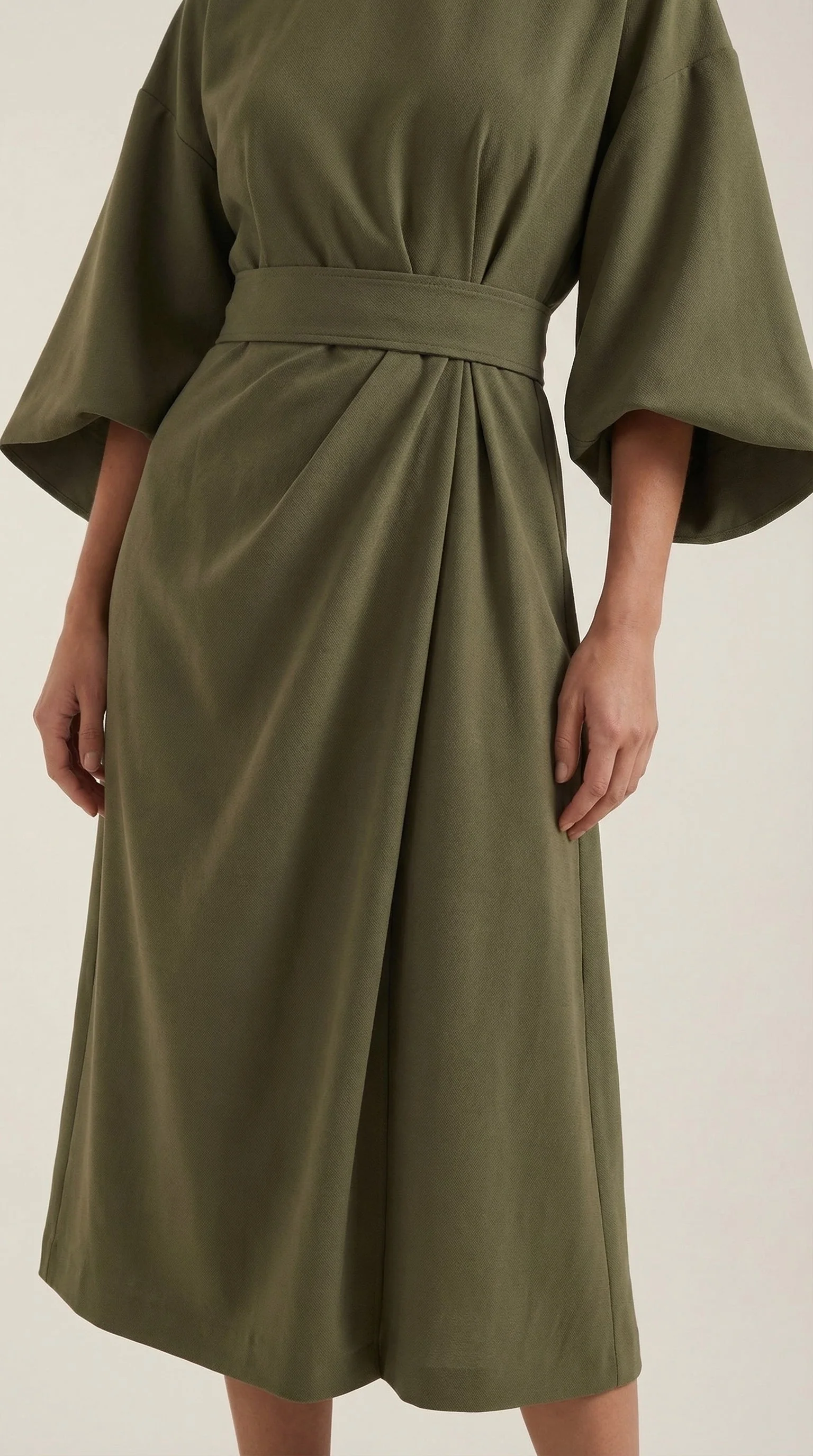 Ana Vestito Maxi con Cintura - Image 34
