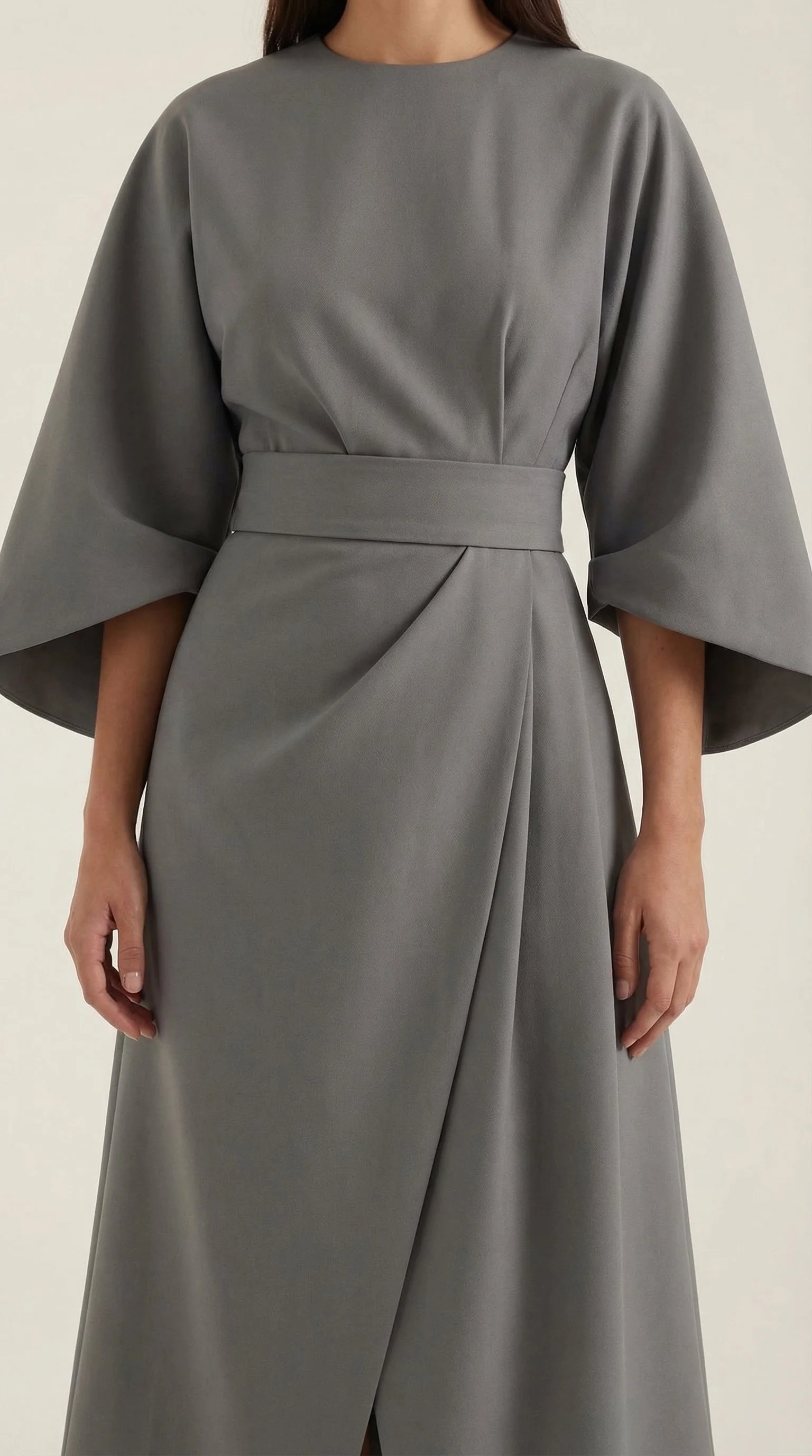 Ana Vestito Maxi con Cintura - Image 38