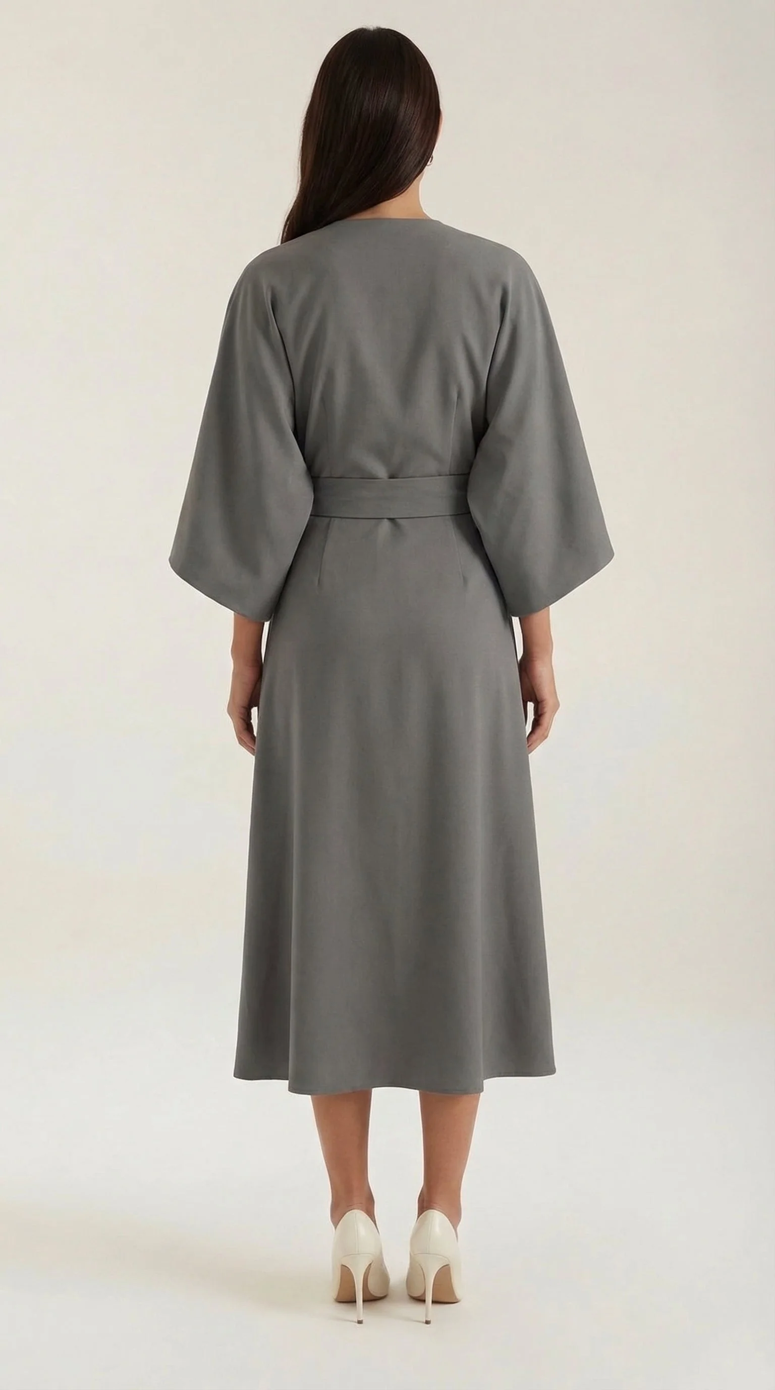 Ana Vestito Maxi con Cintura - Image 39