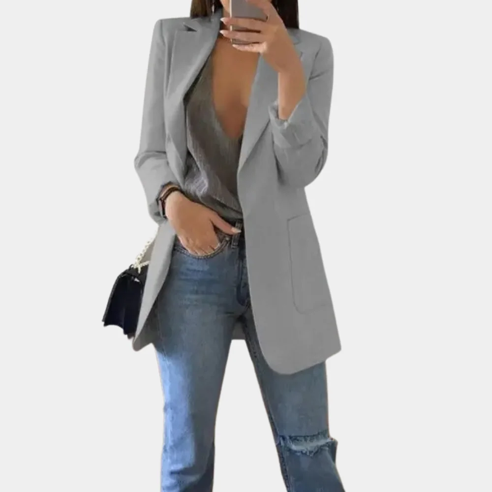 Blazer Lungo Sartoriale Premium da Donna - Image 3