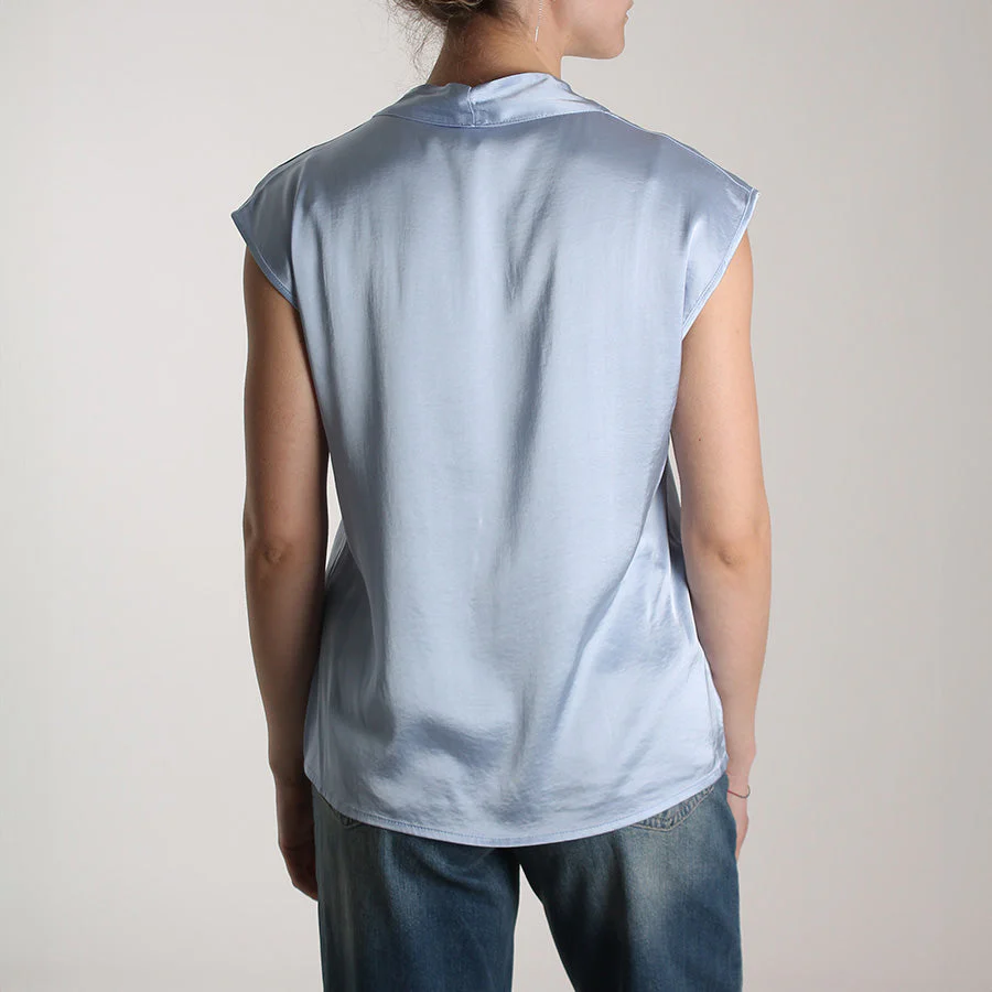 Blusa con scollo a V - Image 2
