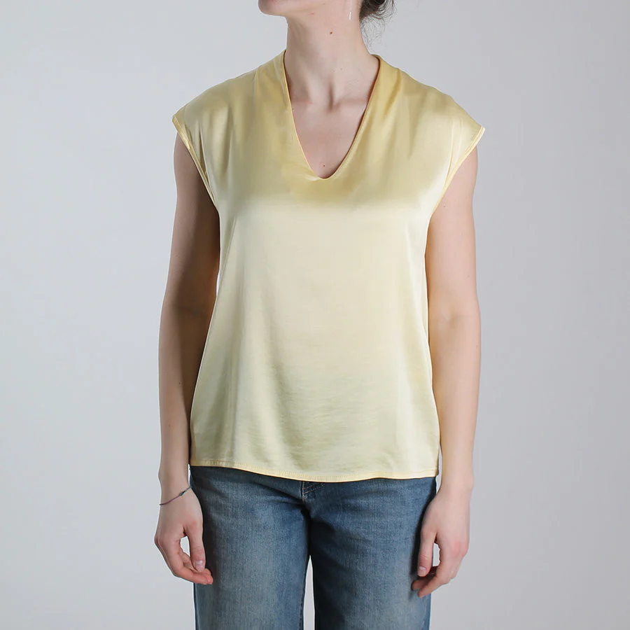 Blusa con scollo a V - Image 5