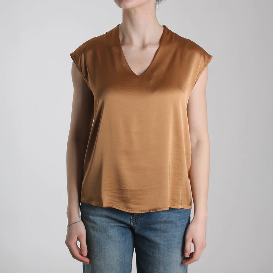 Blusa con scollo a V - Image 7