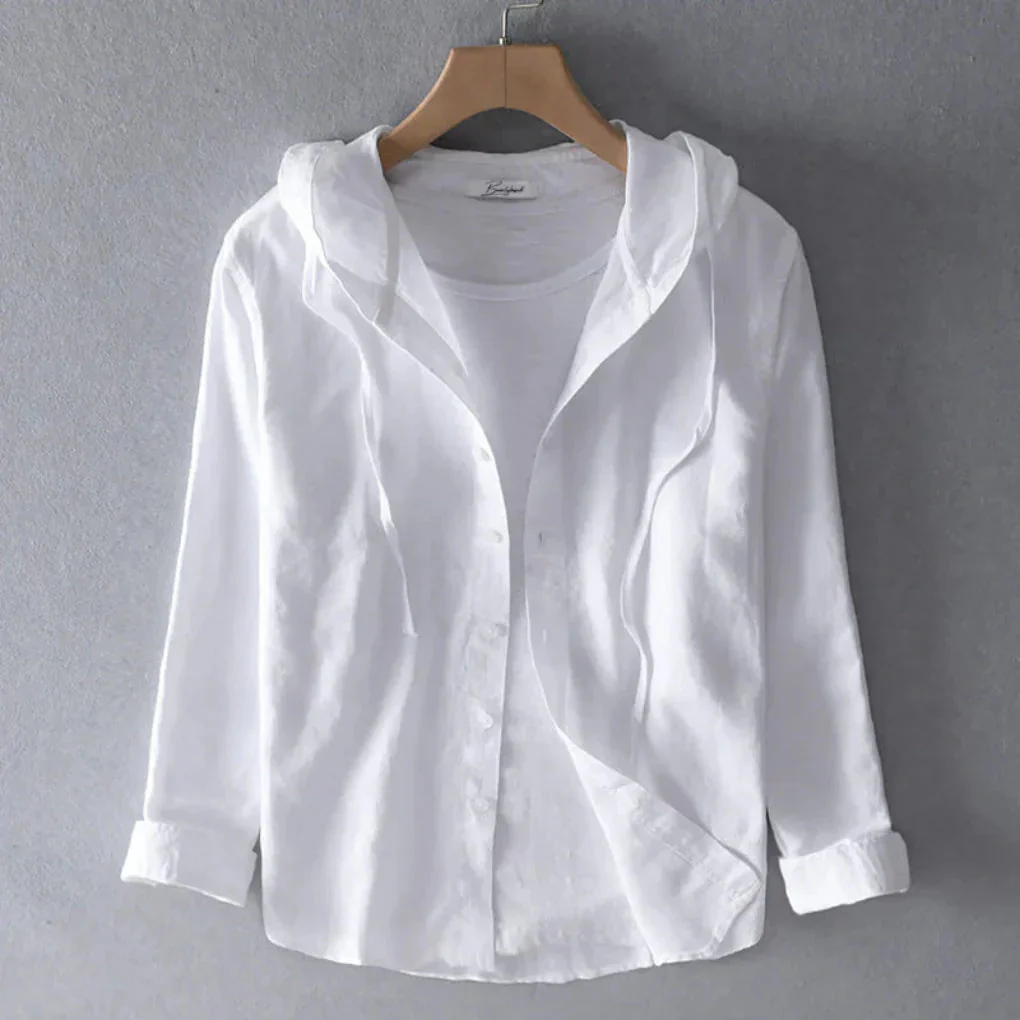 Blusa in lino traspirante da donna - Image 4