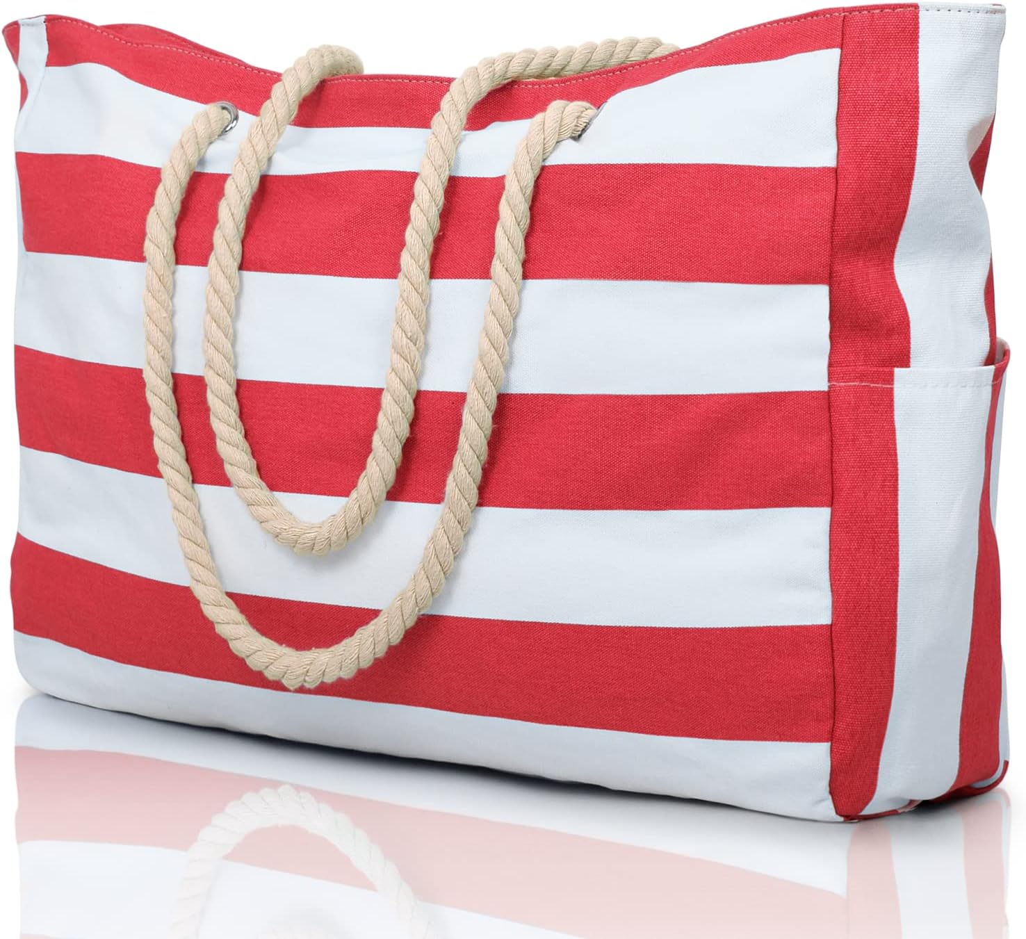 Borsa da Spiaggia Impermeabile - Grande Capacità con Tasche - Image 13