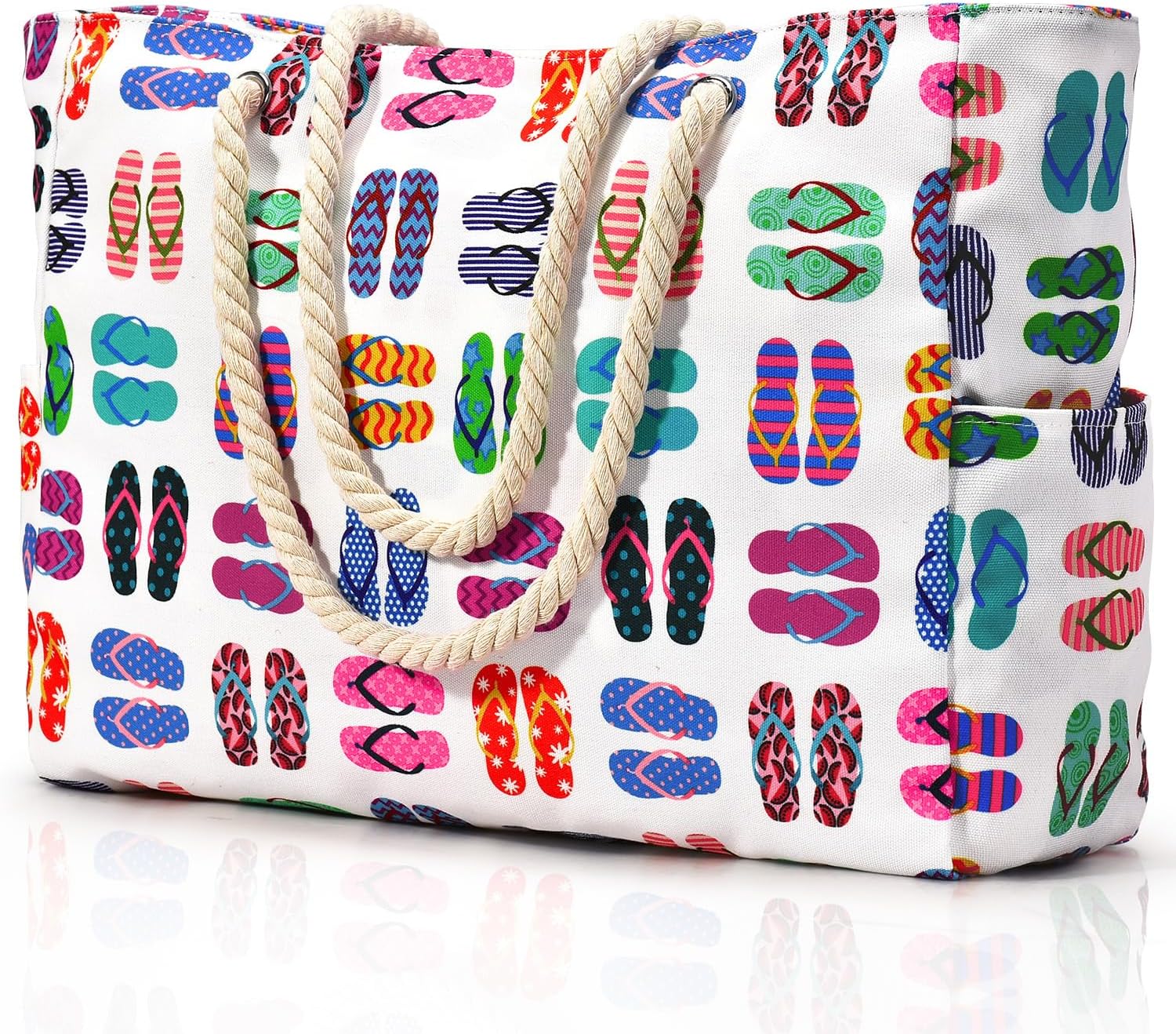 Borsa da Spiaggia Impermeabile - Grande Capacità con Tasche - Image 28