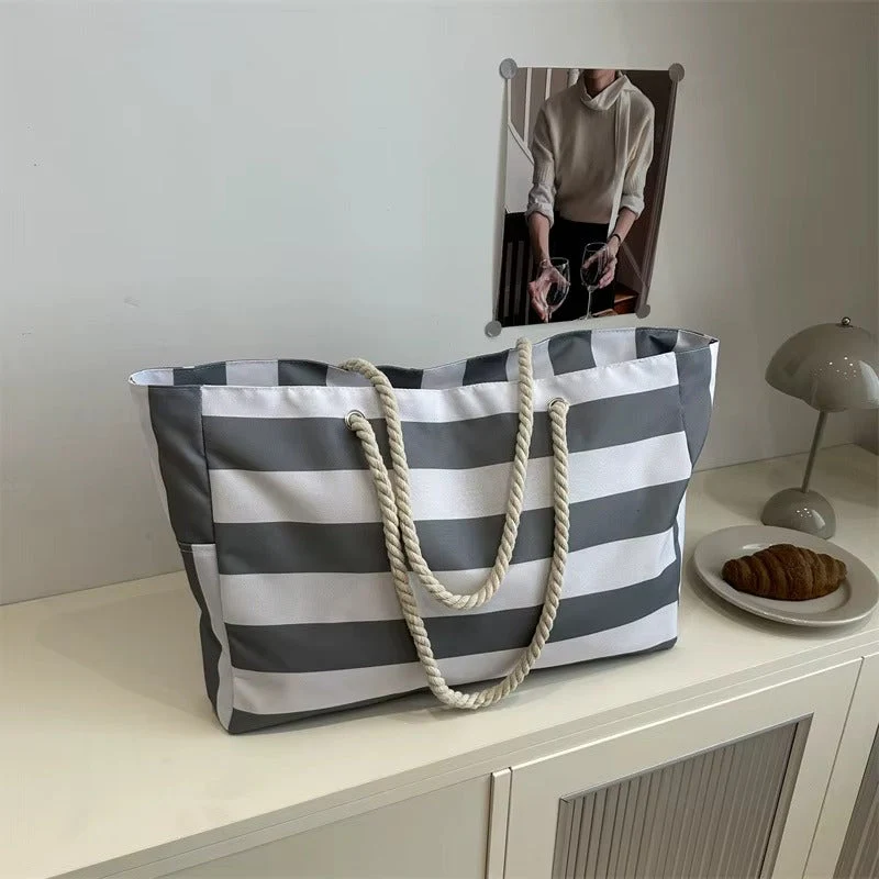 Borsa da Spiaggia Impermeabile - Grande Capacità con Tasche - Image 3