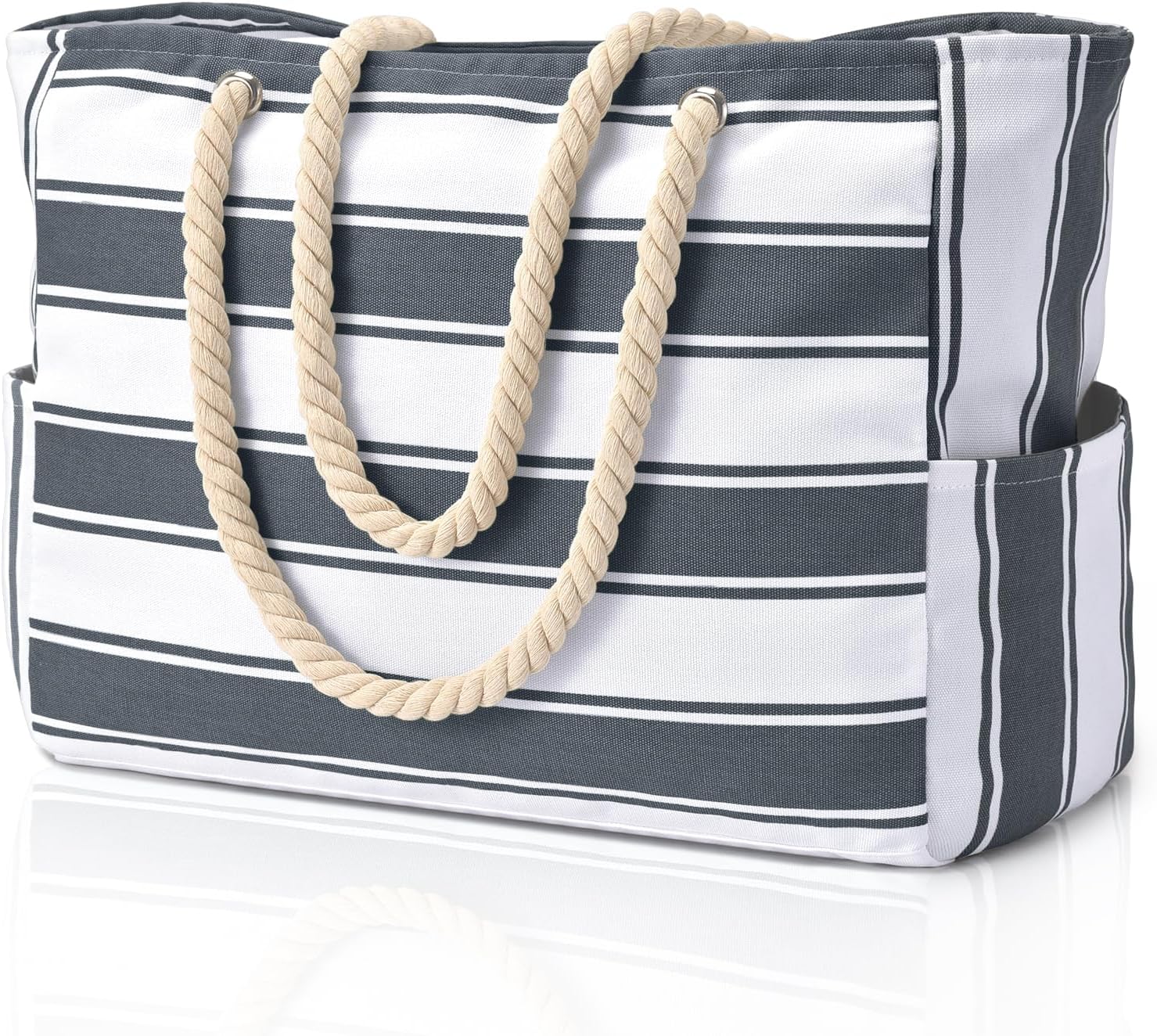 Borsa da Spiaggia Impermeabile - Grande Capacità con Tasche - Image 10