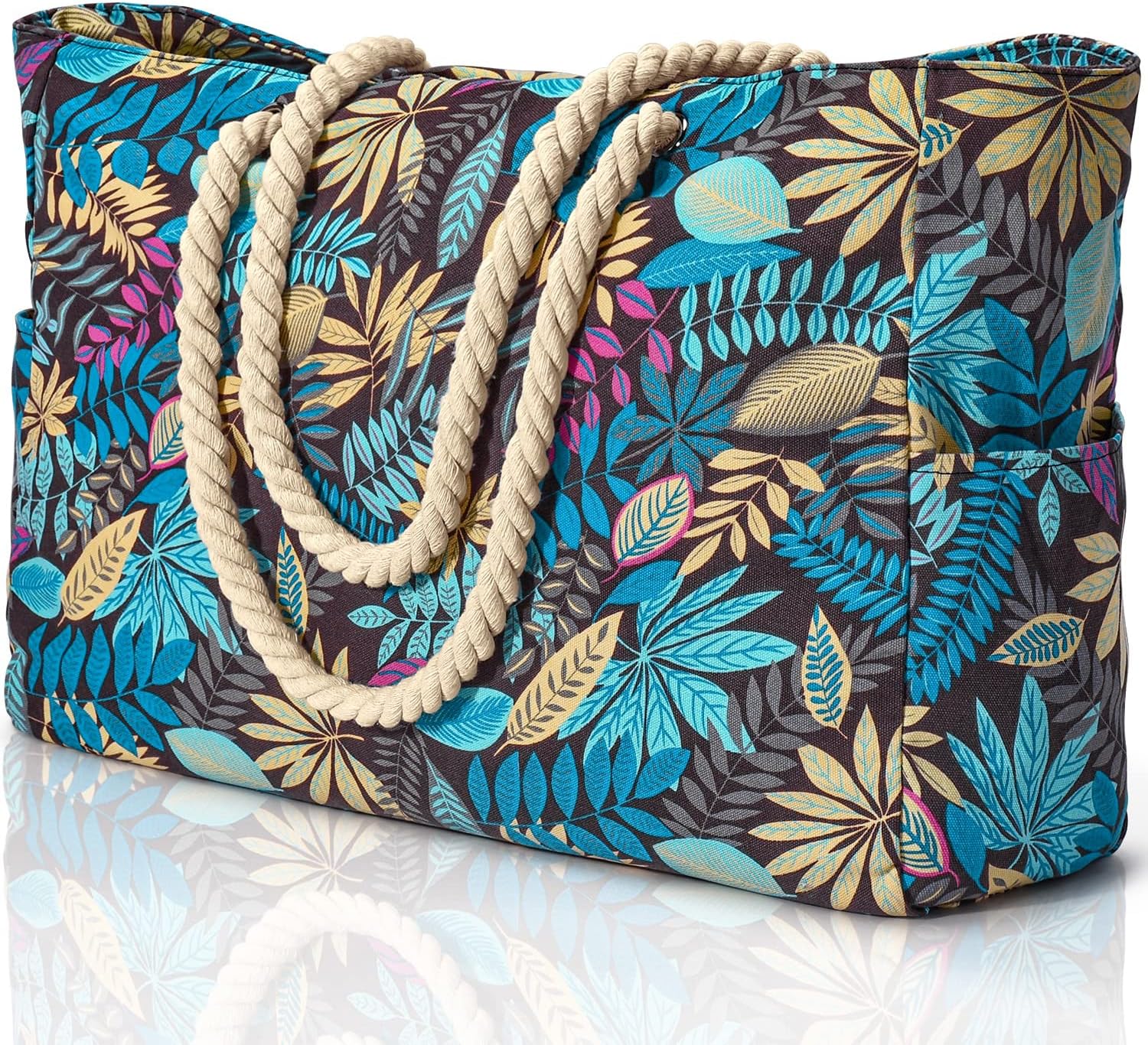 Borsa da Spiaggia Impermeabile - Grande Capacità con Tasche - Image 14