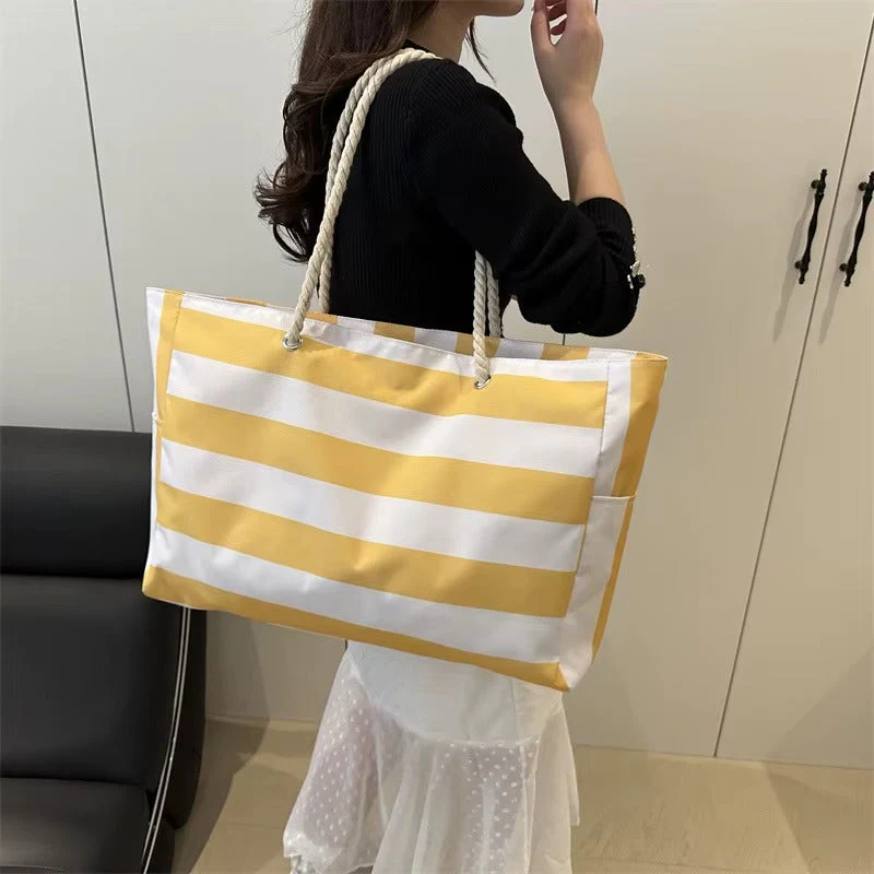 Borsa da Spiaggia Impermeabile - Grande Capacità con Tasche - Image 4