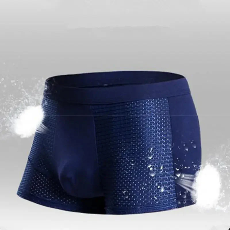 Boxer da Uomo in Bambù (Confezione da 4) - Intimo Traspirante e Confortevole - Image 4