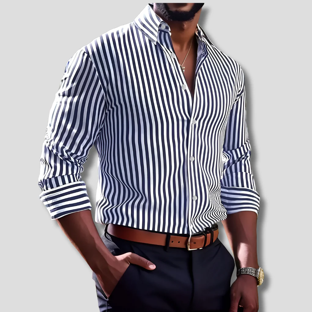 Camicia a Righe in Cotone - Image 3