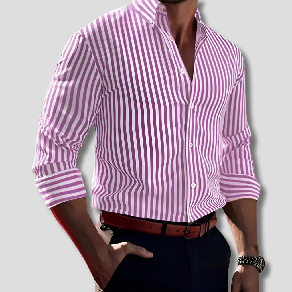 Camicia a Righe in Cotone - Image 7