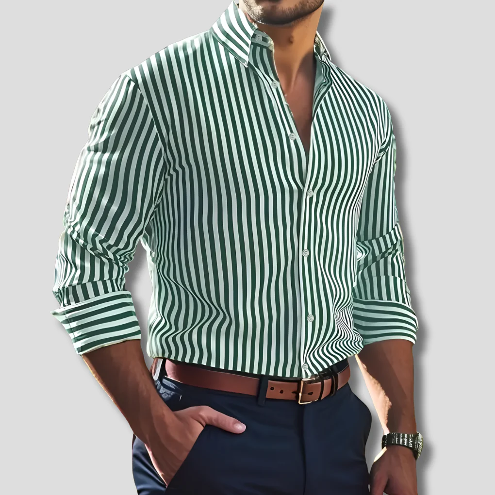 Camicia a Righe in Cotone - Image 8