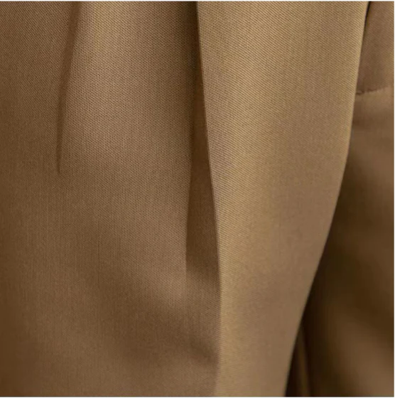 Elegante Pantalone Uomo Sartoriale Piega Gamba Dritta - Image 12