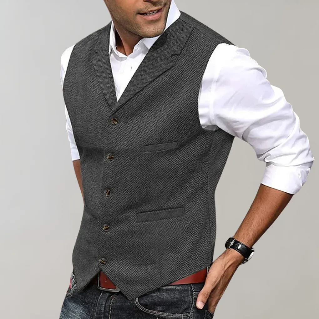 Gilet da Uomo Elegante – Strato Raffinato per Look Formali - Image 4