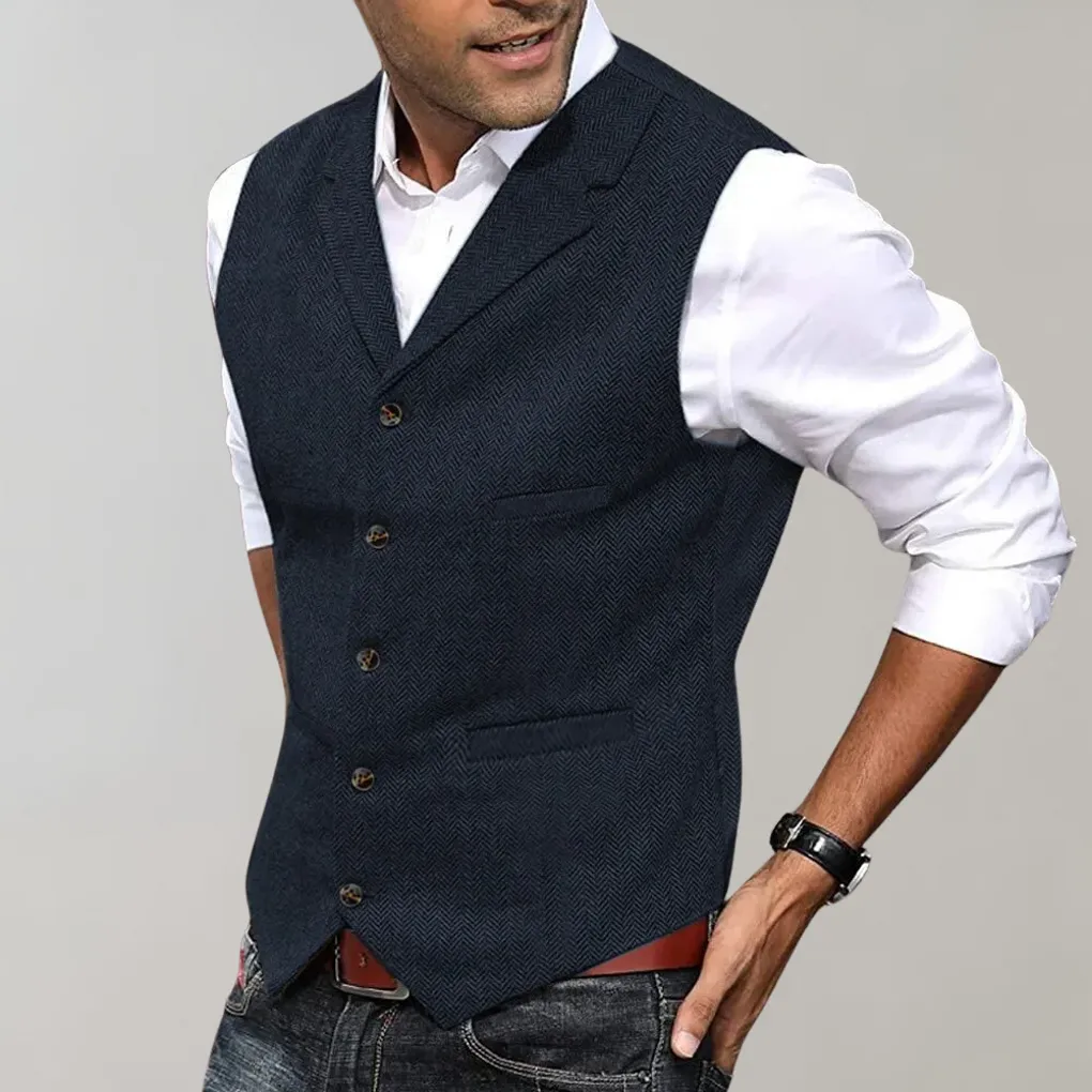 Gilet da Uomo Elegante – Strato Raffinato per Look Formali - Image 5