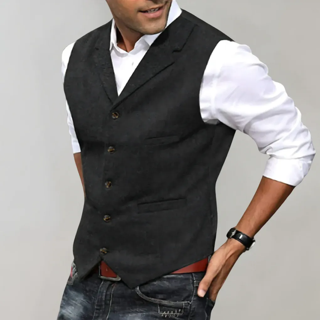 Gilet da Uomo Elegante – Strato Raffinato per Look Formali - Image 6