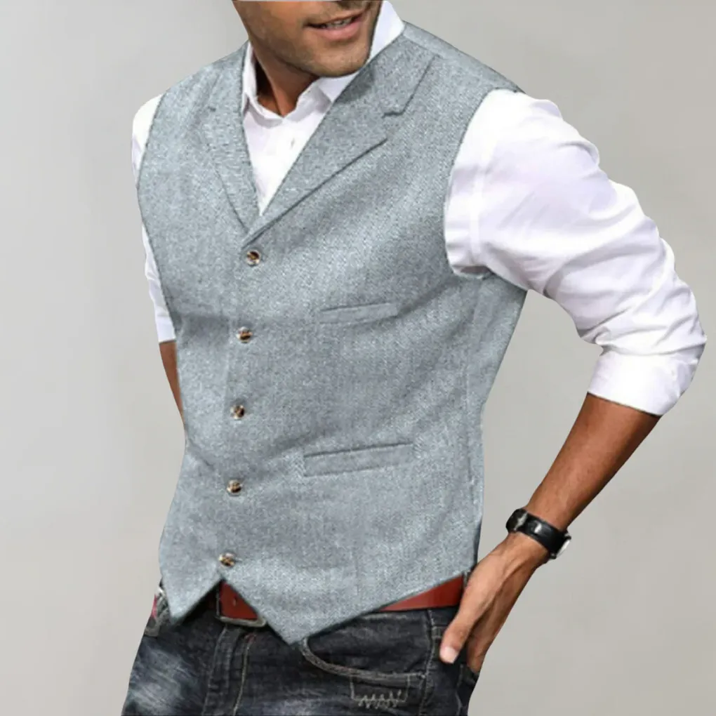 Gilet da Uomo Elegante – Strato Raffinato per Look Formali - Image 7