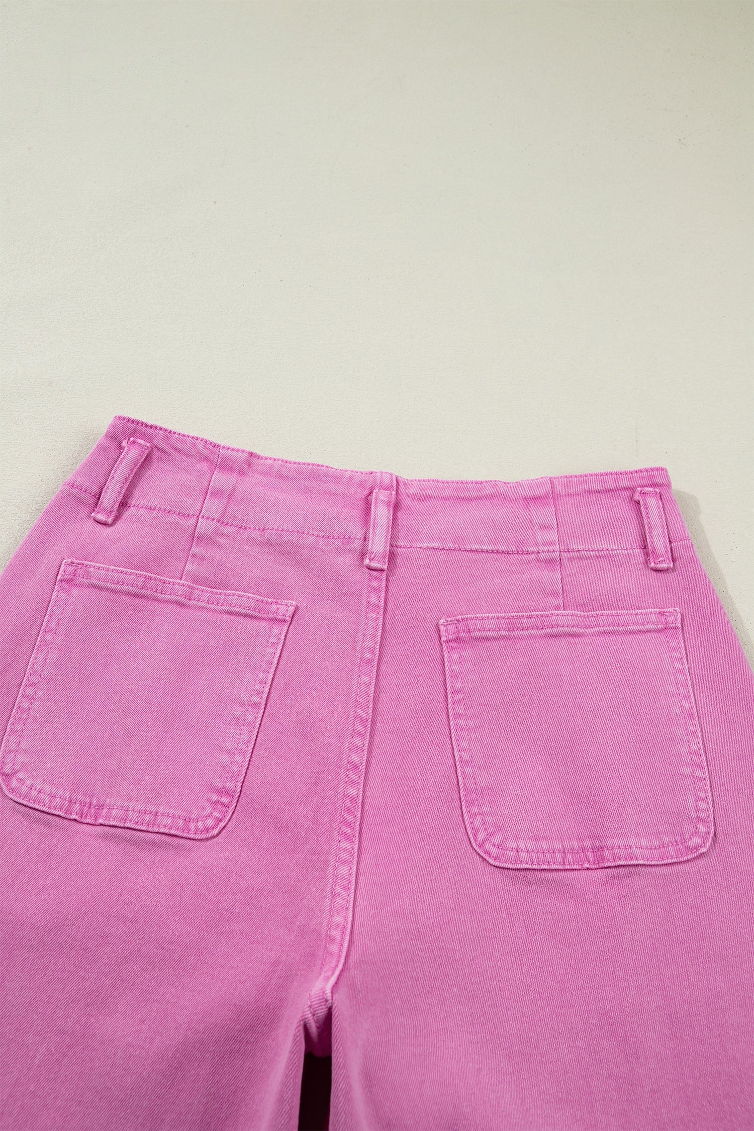 Jeans a zampa a vita alta con 2 bottoni - Image 27