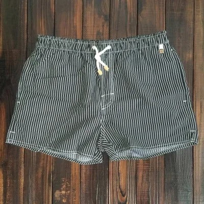 Pantaloncini da Bagno da Uomo – Design a Righe ad Asciugatura Rapida - Image 13