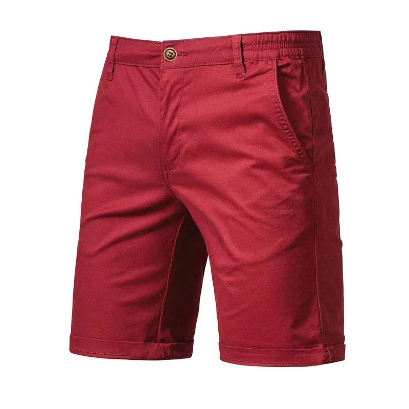 Pantaloncini da uomo in cotone con tasche - Image 10