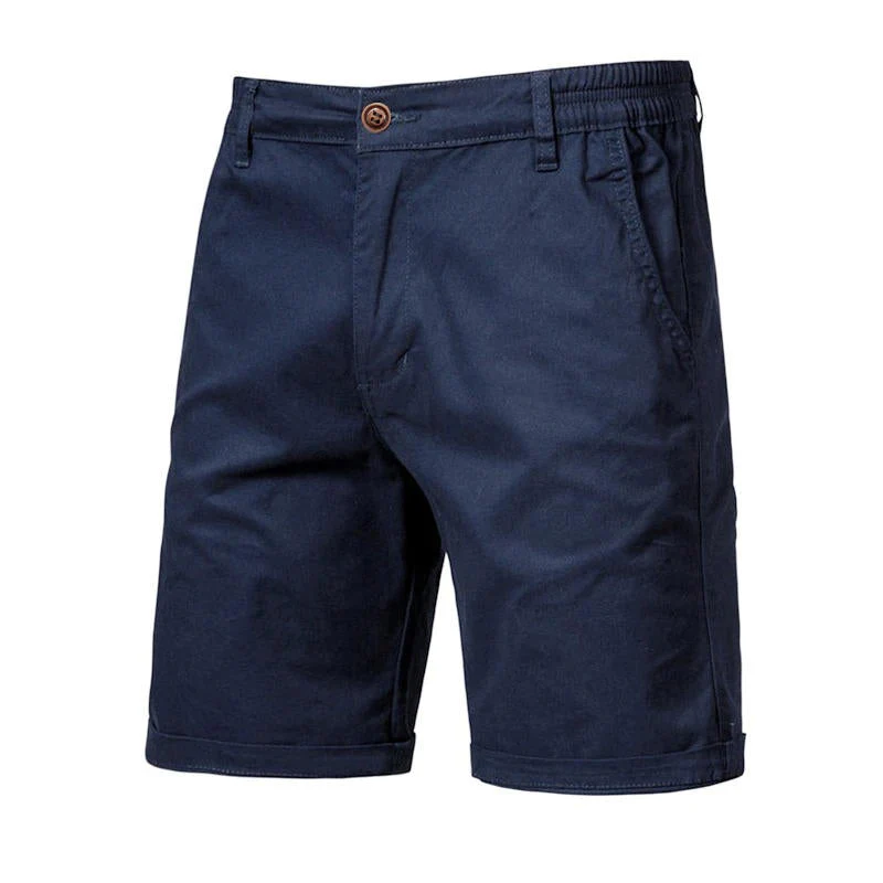 Pantaloncini da uomo in cotone con tasche - Image 3