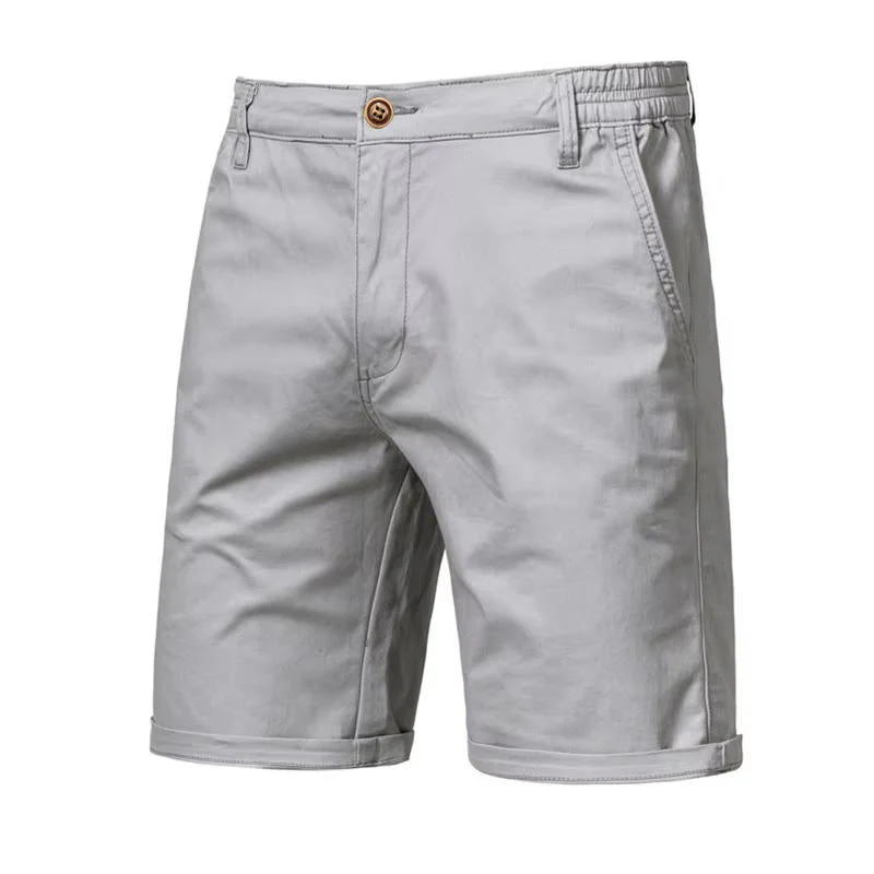Pantaloncini da uomo in cotone con tasche - Image 4