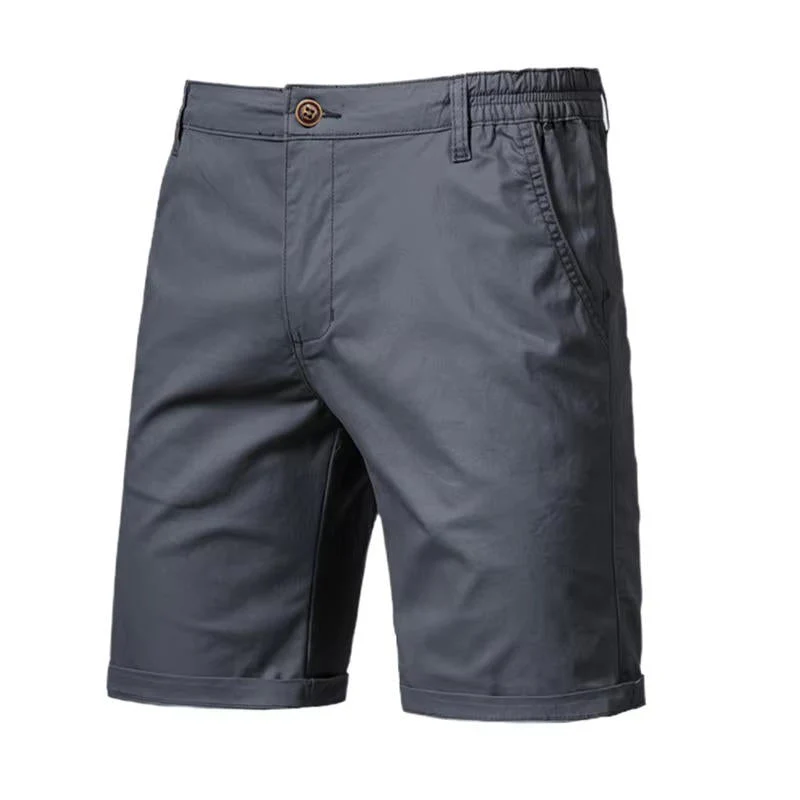 Pantaloncini da uomo in cotone con tasche - Image 5