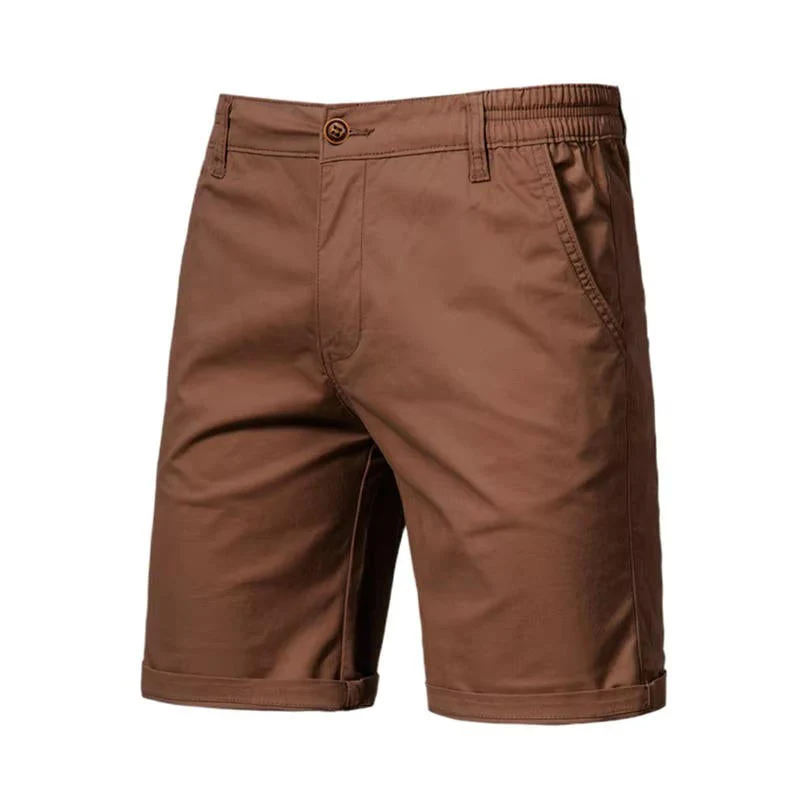 Pantaloncini da uomo in cotone con tasche - Image 9
