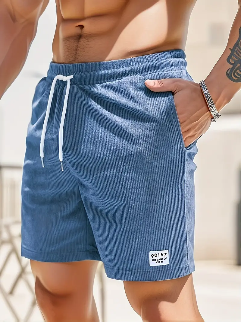 Pantaloncini Estivi con Tasche da Uomo - Image 2