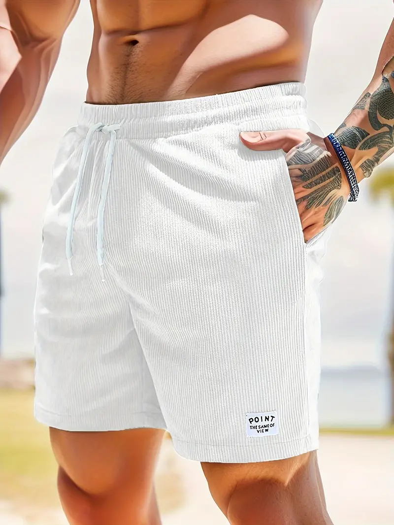 Pantaloncini Estivi con Tasche da Uomo - Image 3