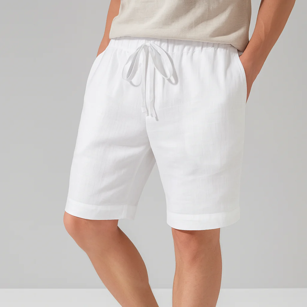 Pantaloncini in lino Arden - Image 5