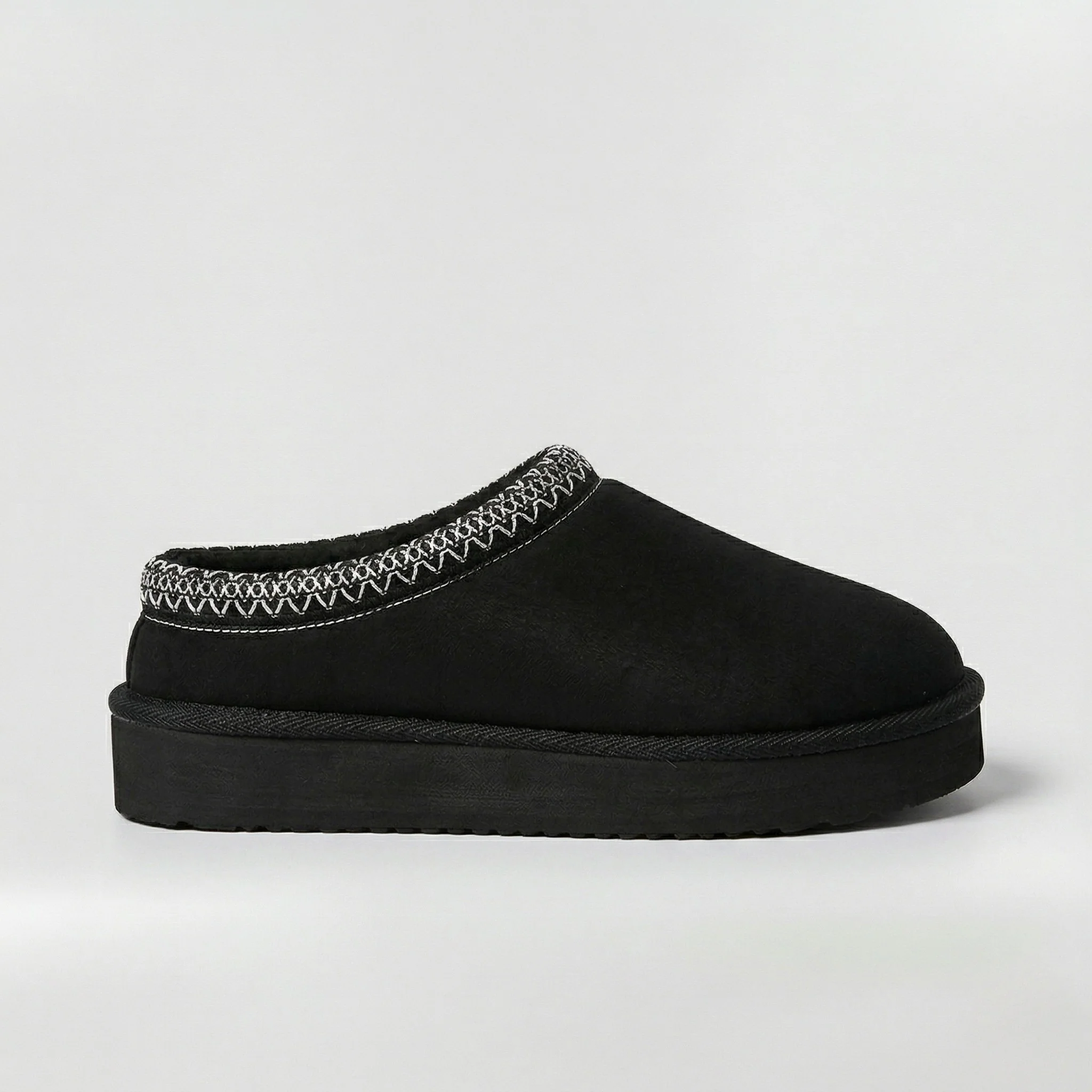 Pantofole Donna Invernali con Suola Platform Scarpe Casa Calde Stile Ciabatte Casual - Image 6