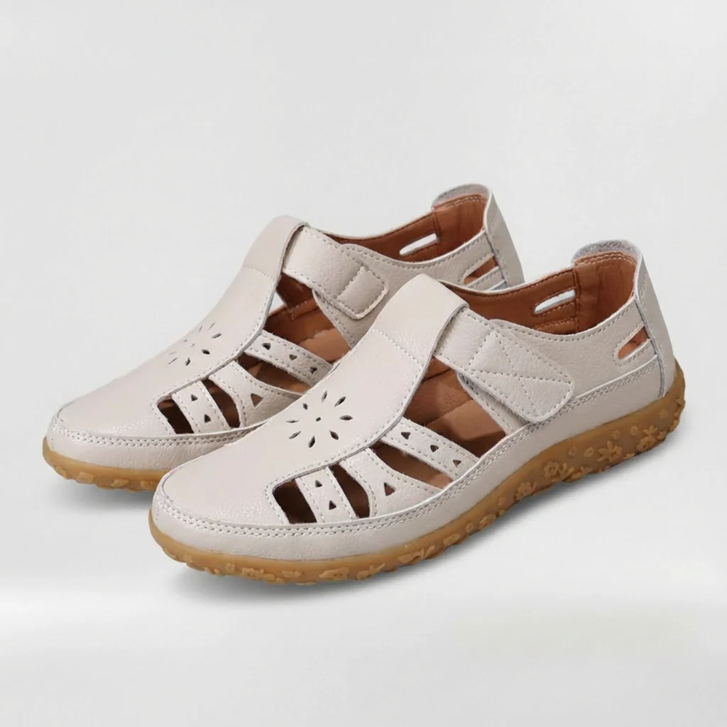Sandali Donna Comfort con Chiusura a Strappo Scarpe Ortopediche Traspiranti Casual - Image 3