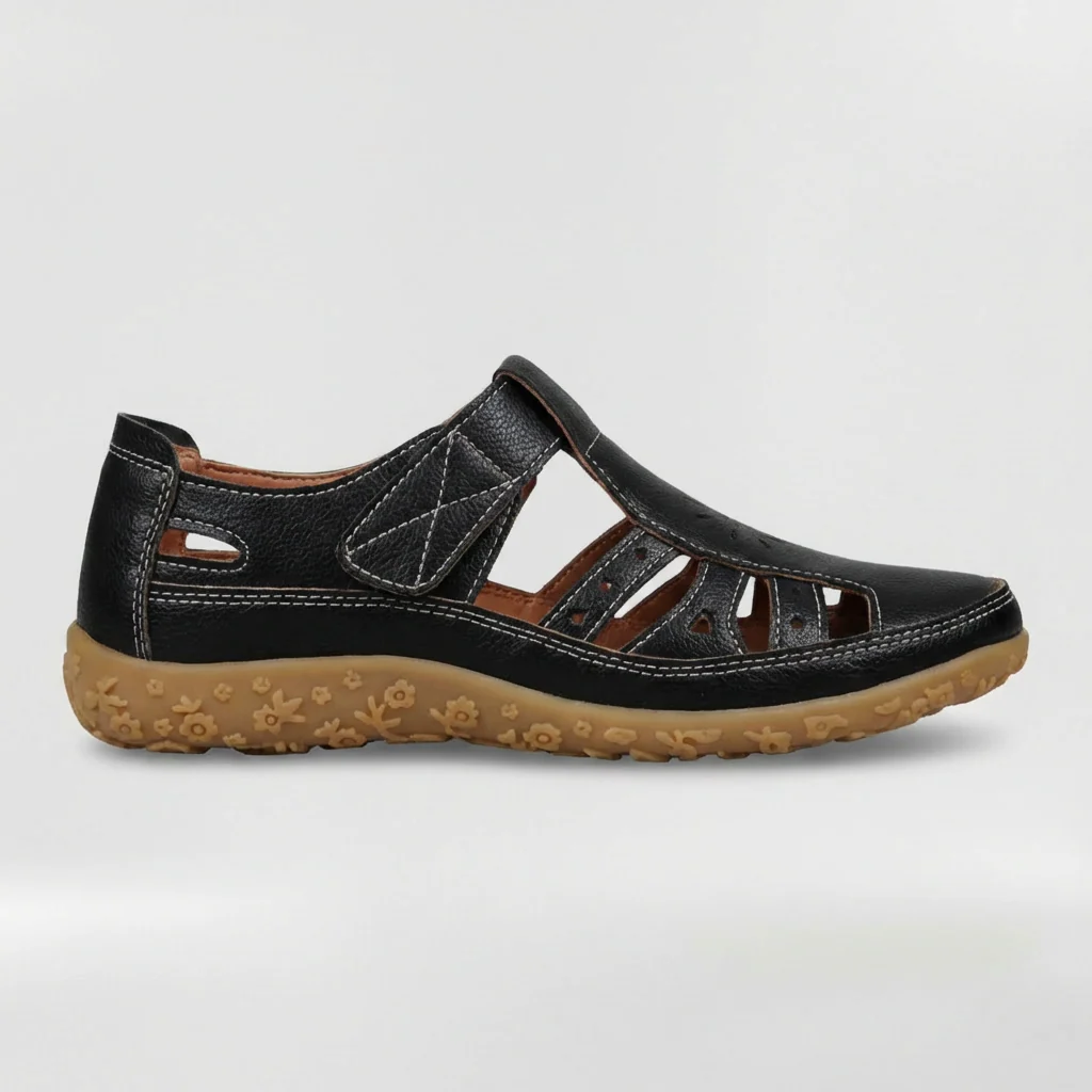 Sandali Donna Comfort con Chiusura a Strappo Scarpe Ortopediche Traspiranti Casual - Image 5