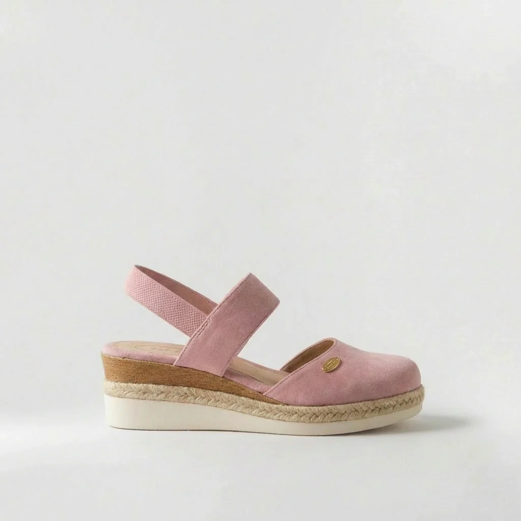 Sandali espadrillas da donna con cinturino e suola platform estiva - Image 11