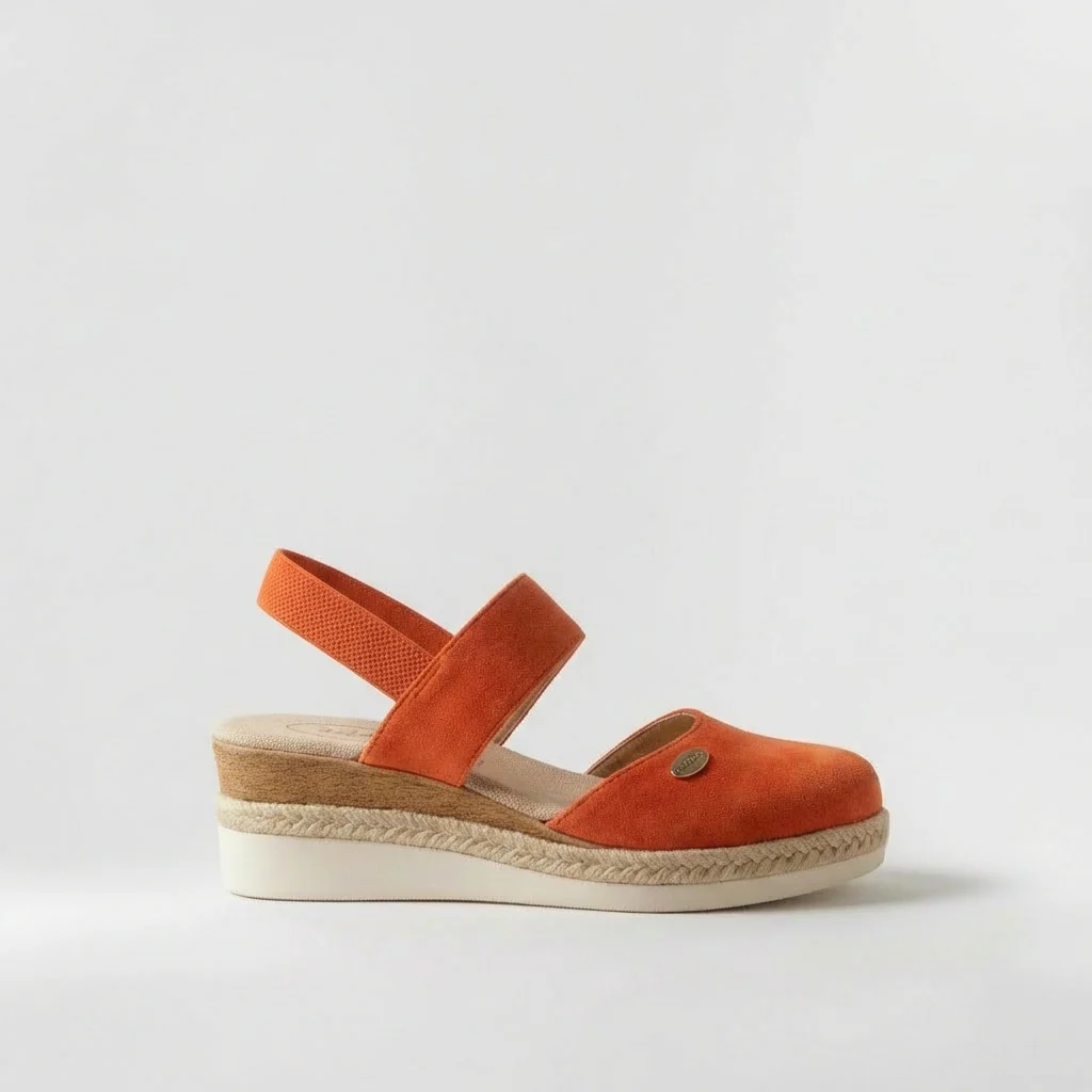 Sandali espadrillas da donna con cinturino e suola platform estiva - Image 14