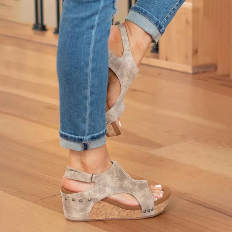 Sandali Ortopedici in Pelle da Donna con Supporto Extra - Image 2
