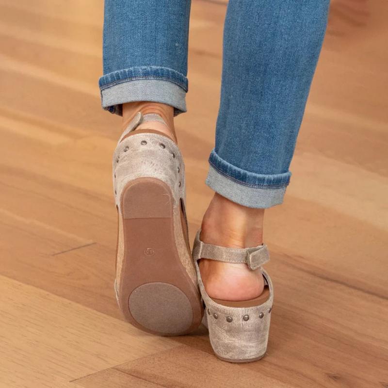Sandali Ortopedici in Pelle da Donna con Supporto Extra - Image 4
